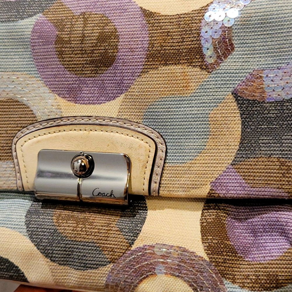 Coach Signature Shoulder Bag Handbag